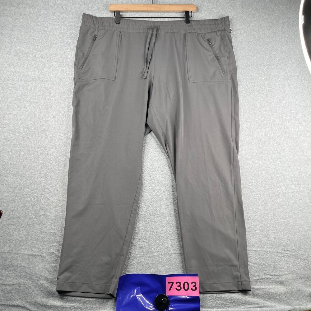 Magellan Outdoors Water Repelant Pants Gray Womens Size 2X Pockets Stretch